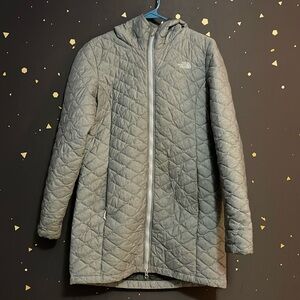 North face quilted insulated jacket